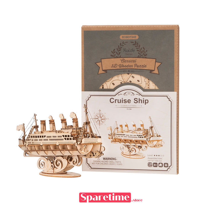 Rolife Cruise Ship 3D Wooden Puzzle