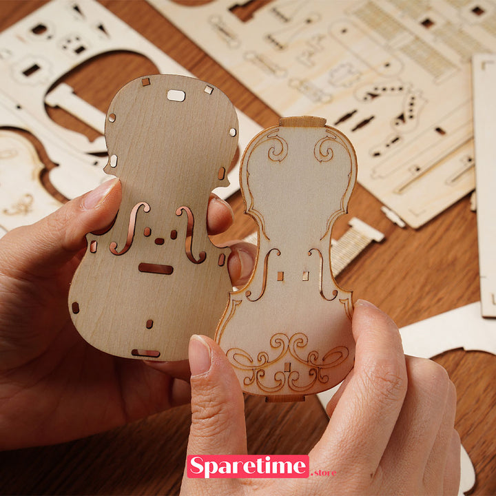 Rolife Musical Instrument (4 kits) 3D Wooden Puzzle robotime