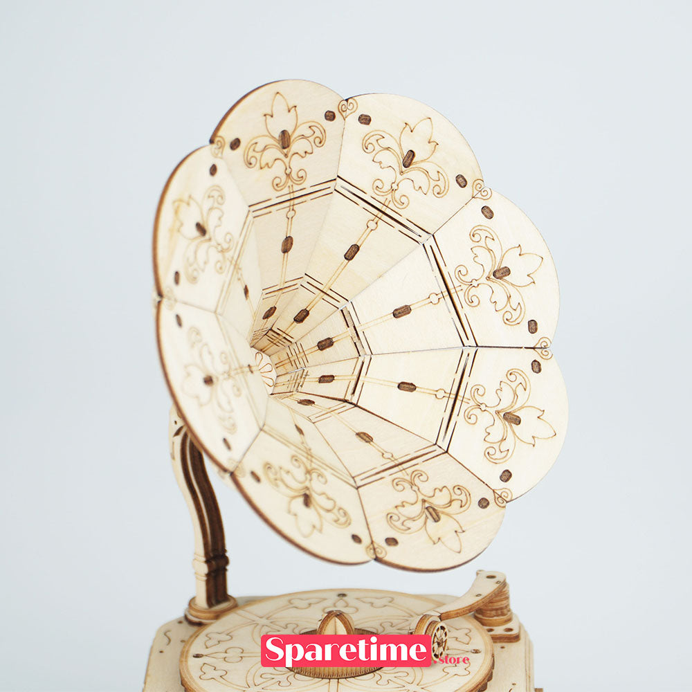 Robotime Rolife Gramophone 3D Wooden Puzzle