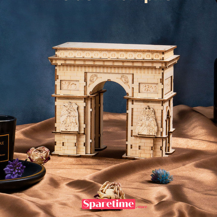 Rolife Arc de Triomphe 3D Wooden Puzzle