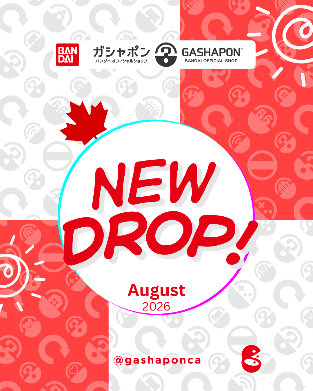 Featured Gashapon Available This Month – August 2026