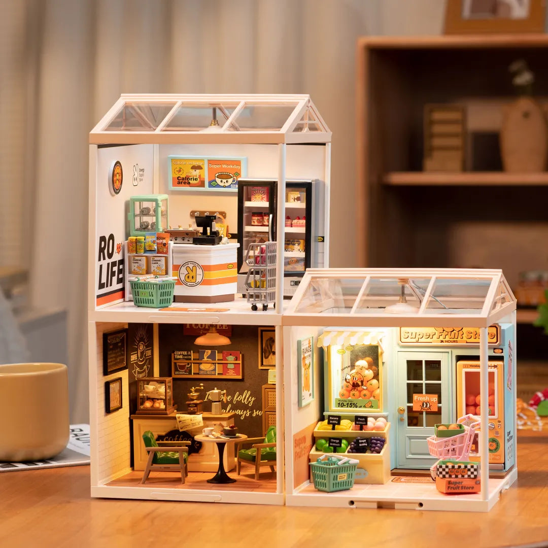 Rolife Plastic Miniature House
