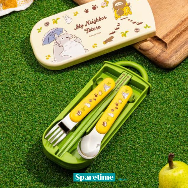 My Neighbor Totoro Utensil Set (Cat Bus)