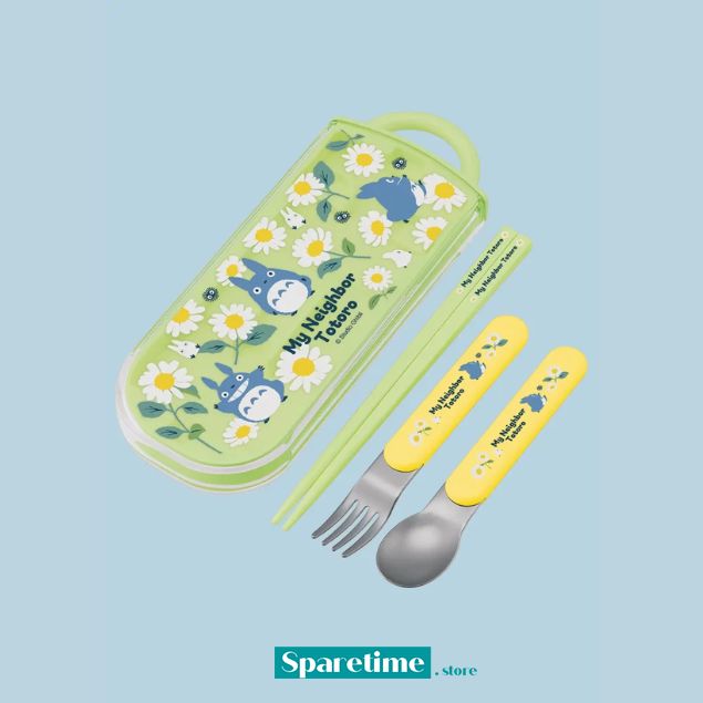 My Neighbor Totoro Utensil Set (Daisies)