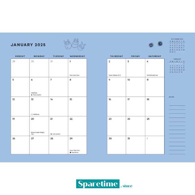 Studio Ghibli My Neighbor Totoro 2025 Engagement Calendar