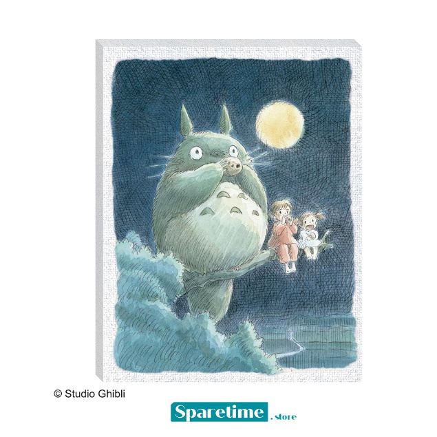 ATB-53 Chorus under the Moonlight "My Neighbor Totoro", Ensky Artboard Jigsaw (Canvas Style)