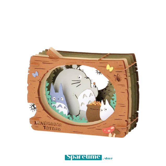 Totoro in Log "My Neighbor Totoro", Ensky Paper Theater