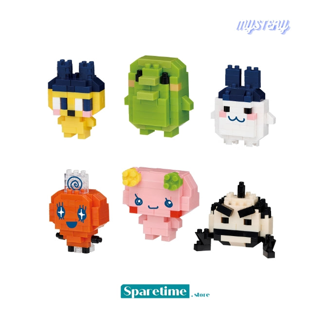Tamagotchi Assortment 1 (Mystery Bag), "Tamagotchi", Nanoblock mininano Series