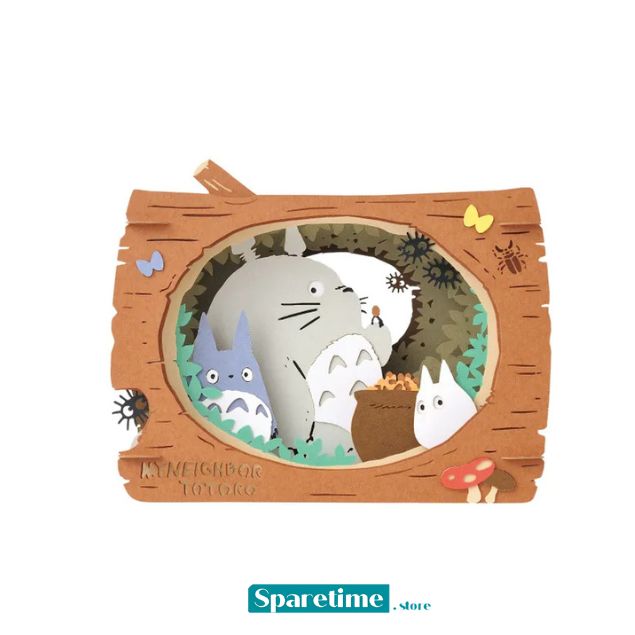 Totoro in Log "My Neighbor Totoro", Ensky Paper Theater