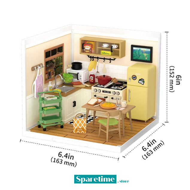 Rolife Super Creator - Happy Meals Kitchen