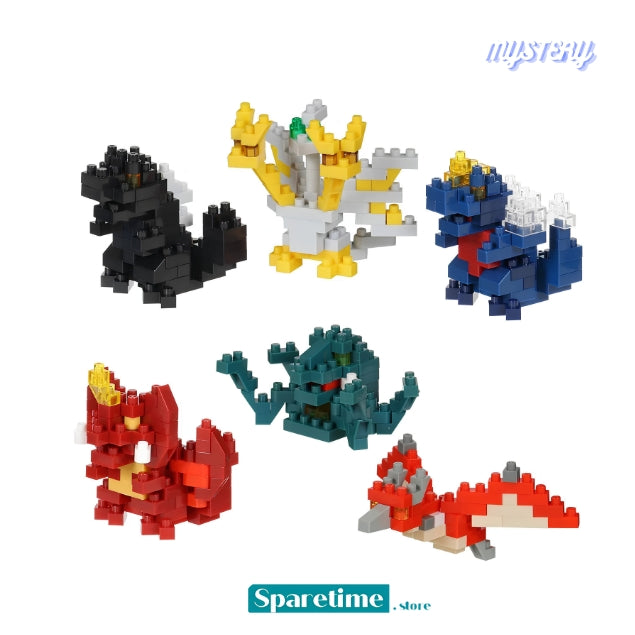 Godzilla Assortment 2 (Blind Box) "GODZILLA", Nanoblock mininano Series