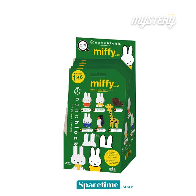 Miffy Assortment 2 – Nanoblock mininano Mystery Bag