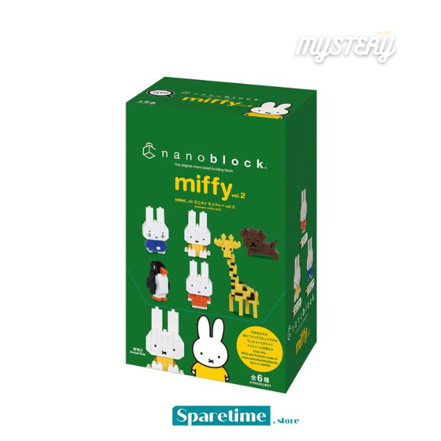 Miffy Assortment 2 – Nanoblock mininano Mystery Bag