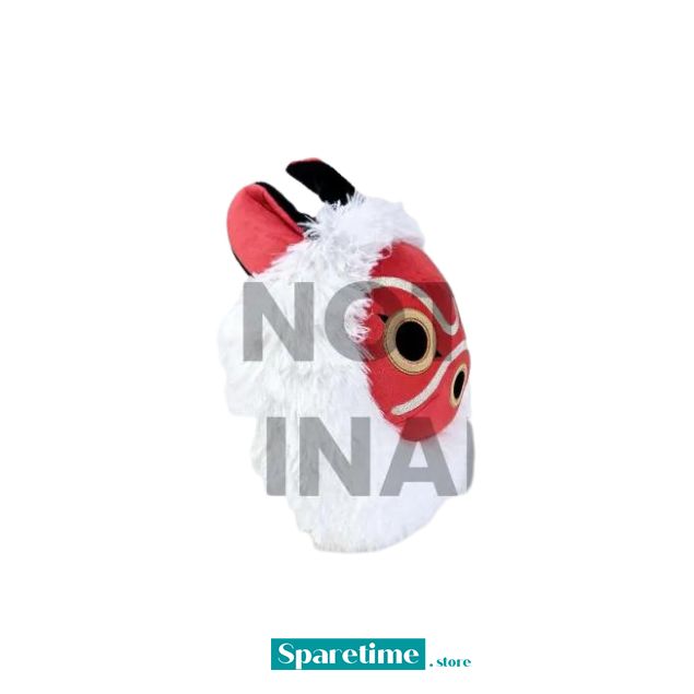 Fluffy San Facemask - 15" "Princess Mononoke"