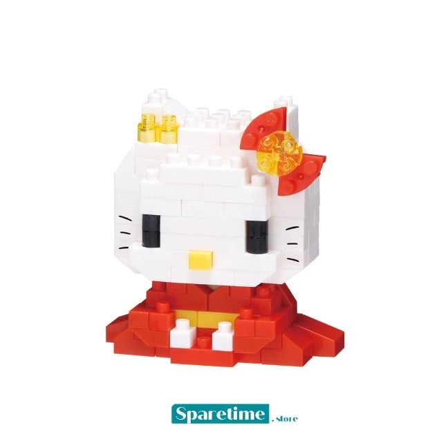 Hello Kitty (Kimono), "Sanrio", Nanoblock Character Collection Series