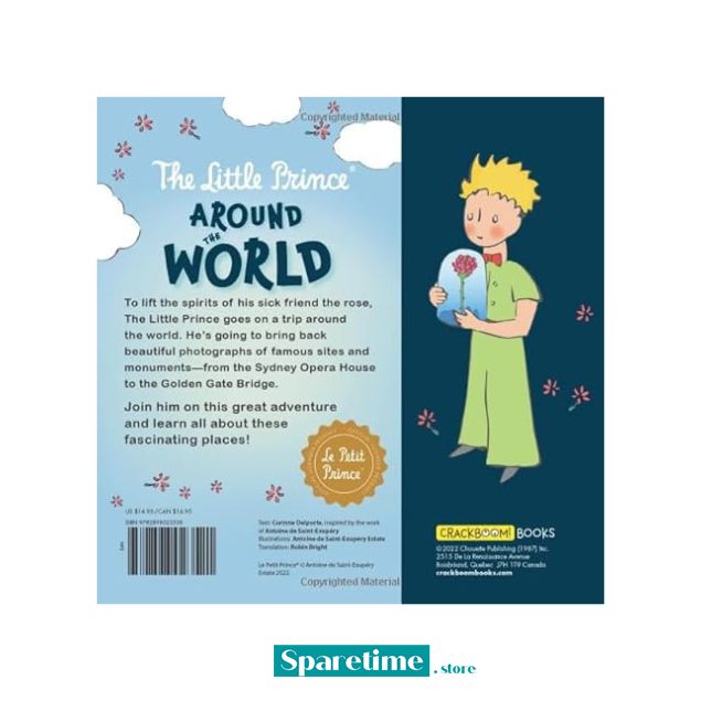 The Little Prince Around the World Book for Kids Ages 6–8