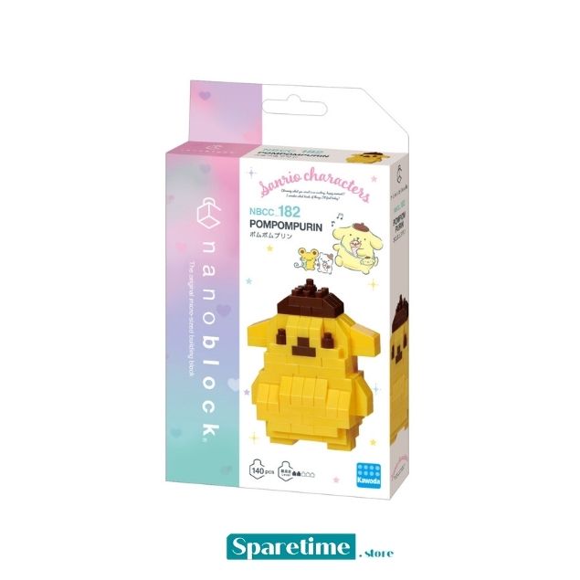 Pompompurin ver. 2 "Sanrio", Nanoblock Character Collection Series