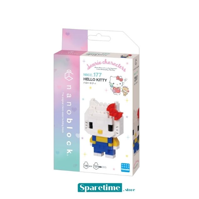 Hello Kitty ver. 2 "Sanrio", Nanoblock Character Collection Series