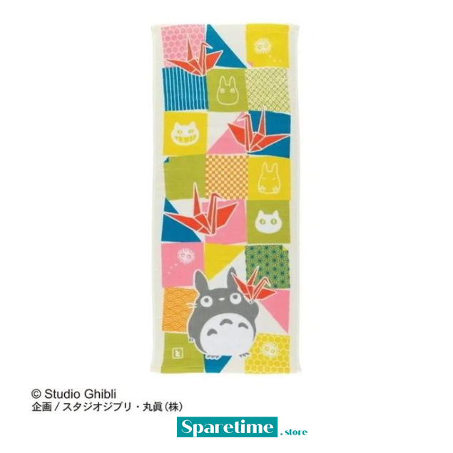 Ny Neighbor Totoro (Origami) - Ghibli Imabari Gauze Series (Face Towel) "My Neighbor Totoro", Marushin Ghibli Imabari Gauze Series