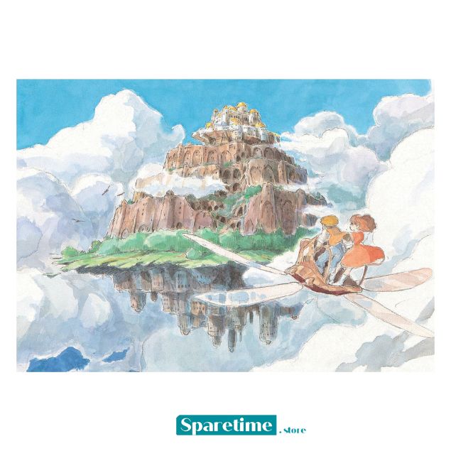 Studio Ghibli Castle in the Sky Painted Journal