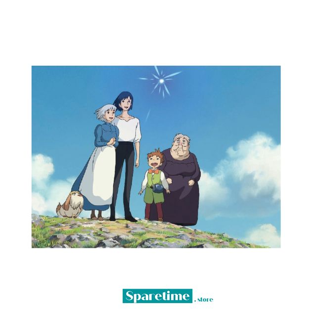 Studio Ghibli Howl's Moving Castle: 30 Postcards