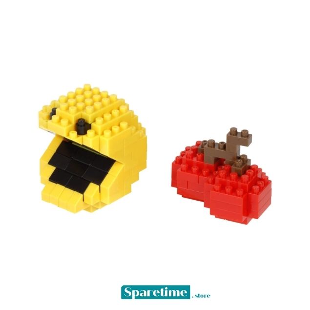 PAC-MAN &amp; Cherry "PAC-MAN", Nanoblock Character Collection Series