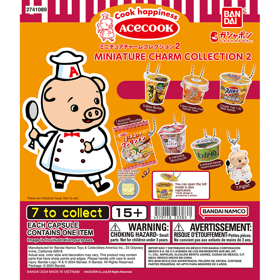 ACECOOK MINIATURE CHARM COLLECTION 2