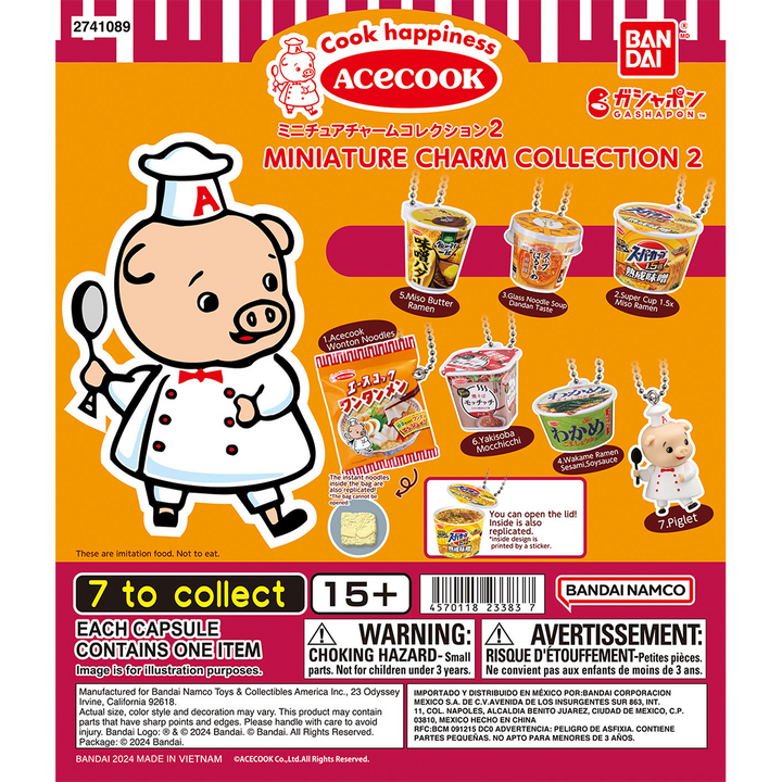 ACECOOK MINIATURE CHARM COLLECTION 2