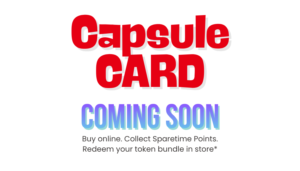 Capsule Card — Gashapon Token Redemption Card