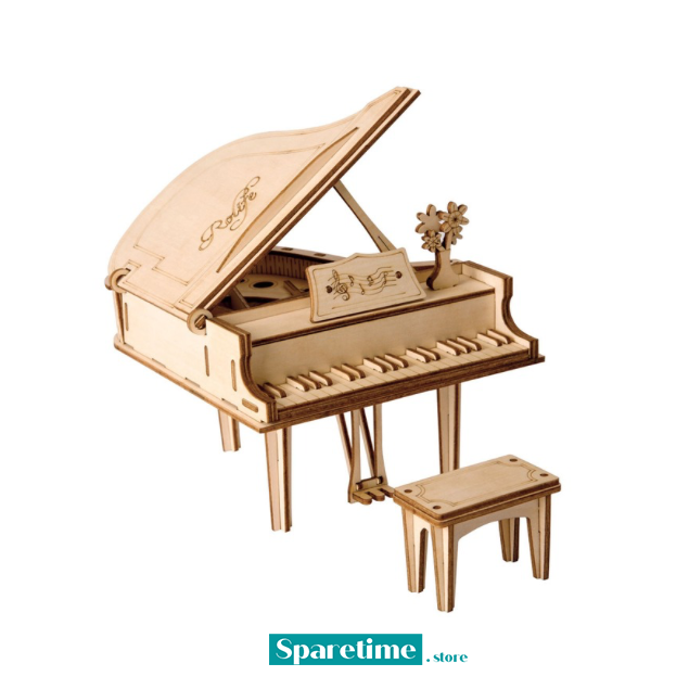 Rolife 3D Wooden Grand Piano TG402