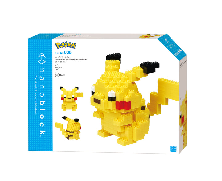 Pikachu Deluxe Edition Nanoblock