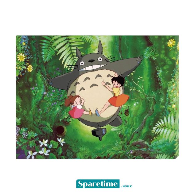 ATB-51 Art Board Jigsaw - Totoro - Climbing on Totoro "My Neighbor Totoro"
