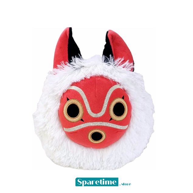 Fluffy San Facemask - 15" "Princess Mononoke"