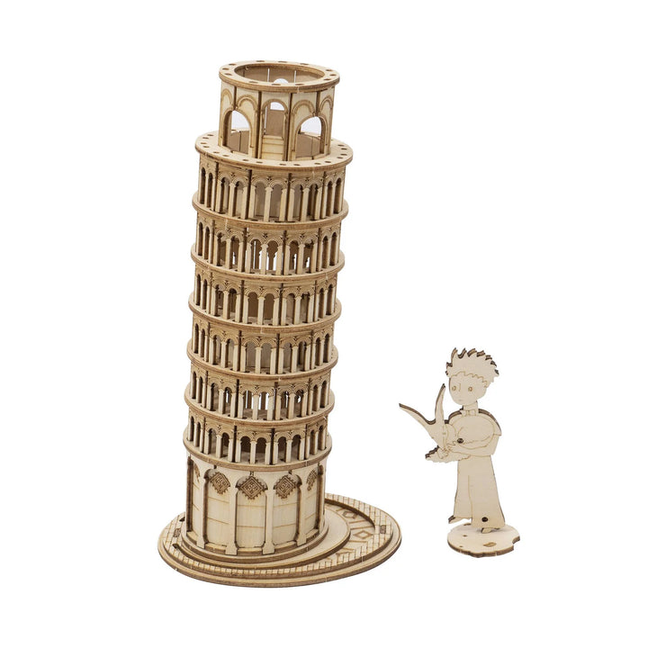 3D Wooden Puzzle: The Little Prince and Leaning Tower of Pisa