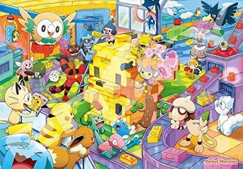 Pokémon - Let’s Make It Together Pikachu Blocks, 1000 Piece Jigsaw Puzzle