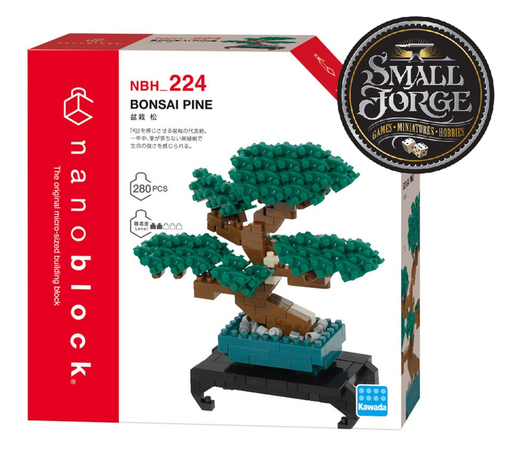 Bonsai Pine "Culture", Nanoblock Sight to See Series