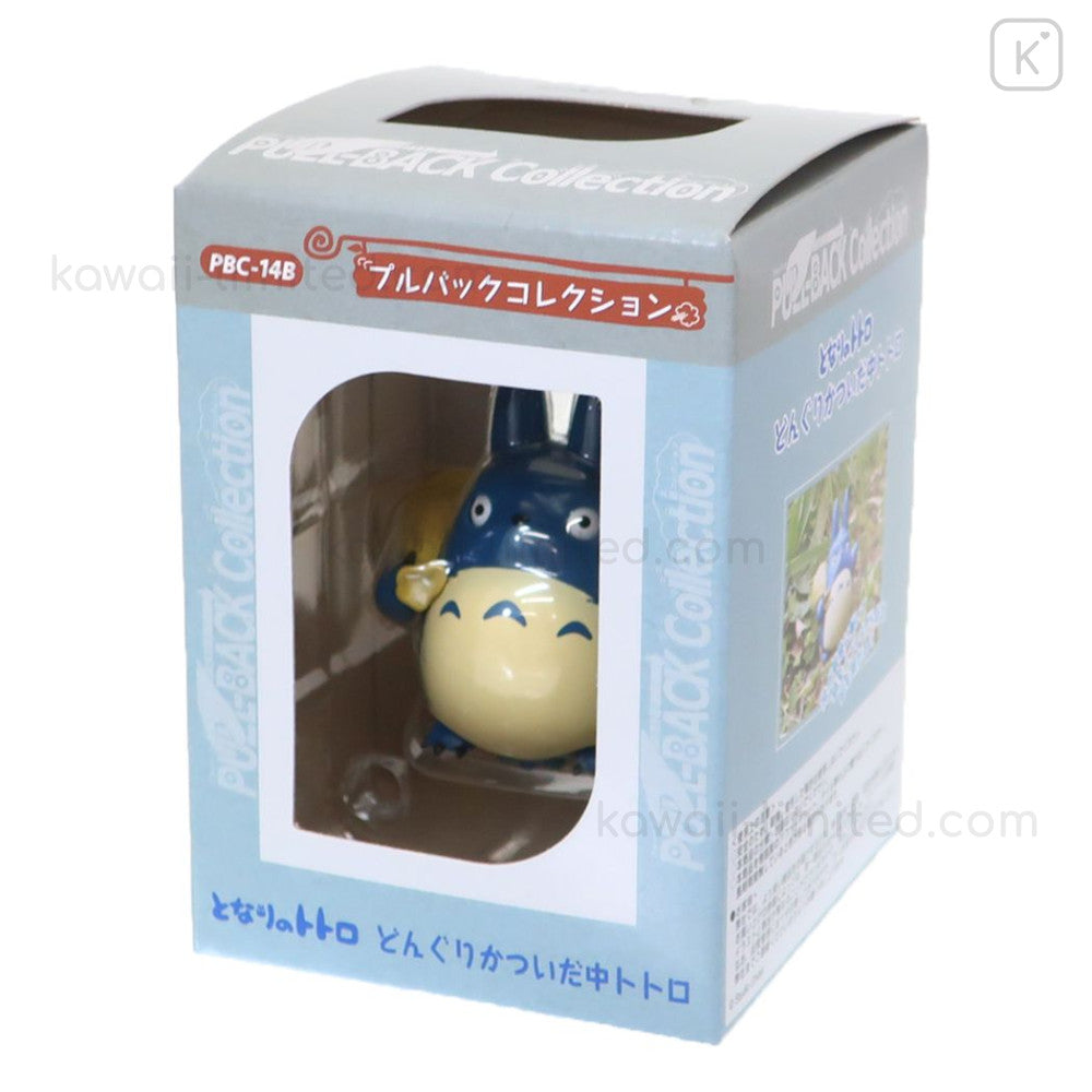 My Neighbor Totoro Medium Blue Totoro Pull Back Figurine