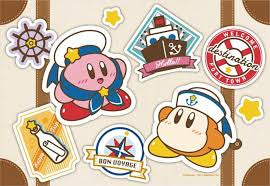 Kirby Bon Voyage Jigsaw Puzzle (108-L754 ) "Kirby"