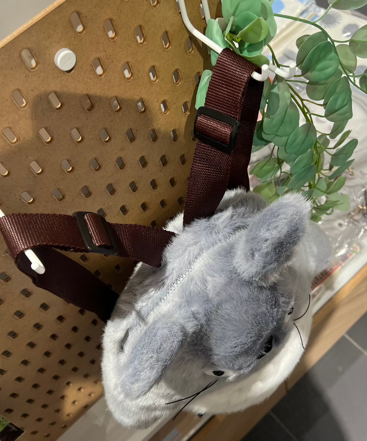 Gray Big Totoro Backpack "My Neighbor Totoro"