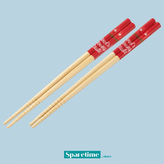 Howl’s Moving Castle Chopsticks 2pc Set (Calcifer)