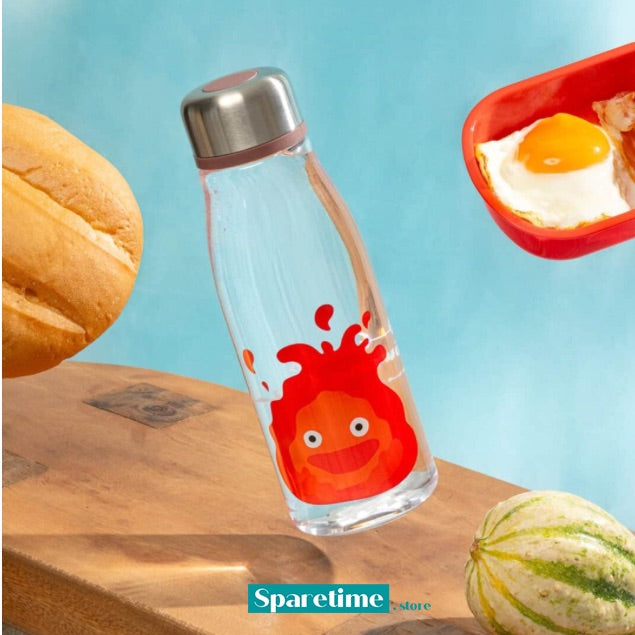 Howl’s Moving Castle Water Bottle 16.91oz (Calcifer)