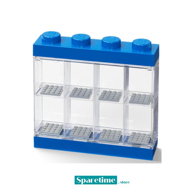 LEGO Minifigure Display 8 blue