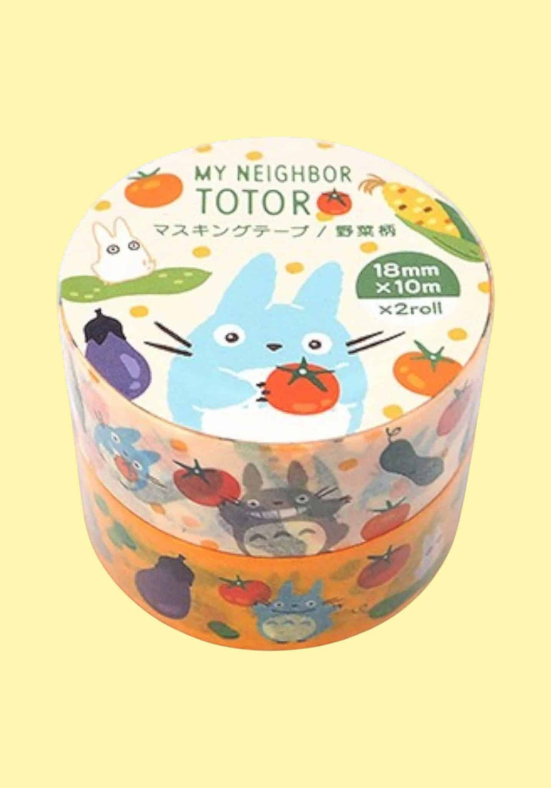 Movic My Neighbor Totoro Masking Tape (Vegetables)