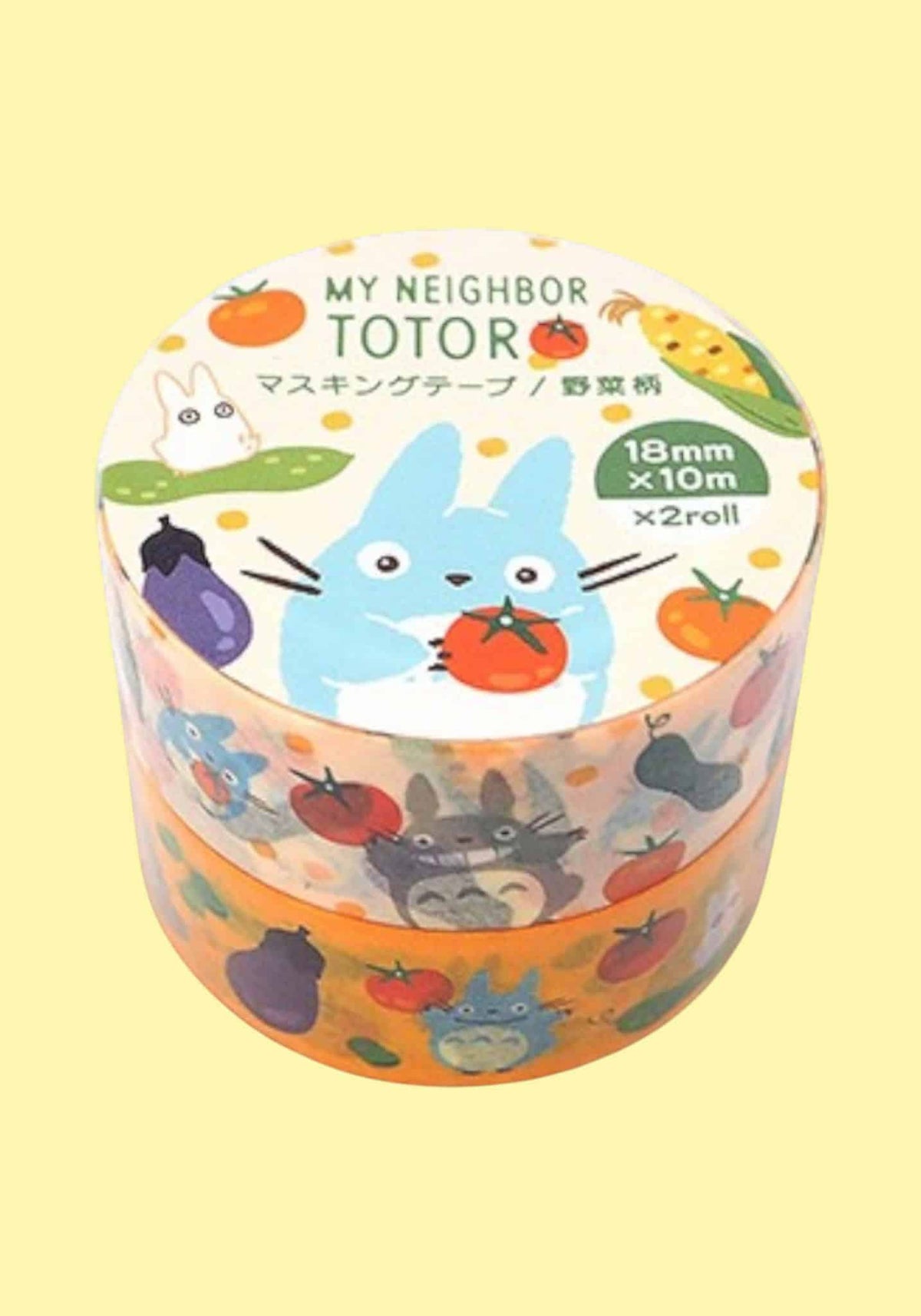 Movic My Neighbor Totoro Masking Tape (Vegetables)