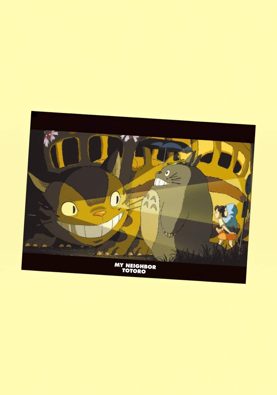 Movic My Neighbor Totoro A4 Clear Document Folder (Catbus Arrives)