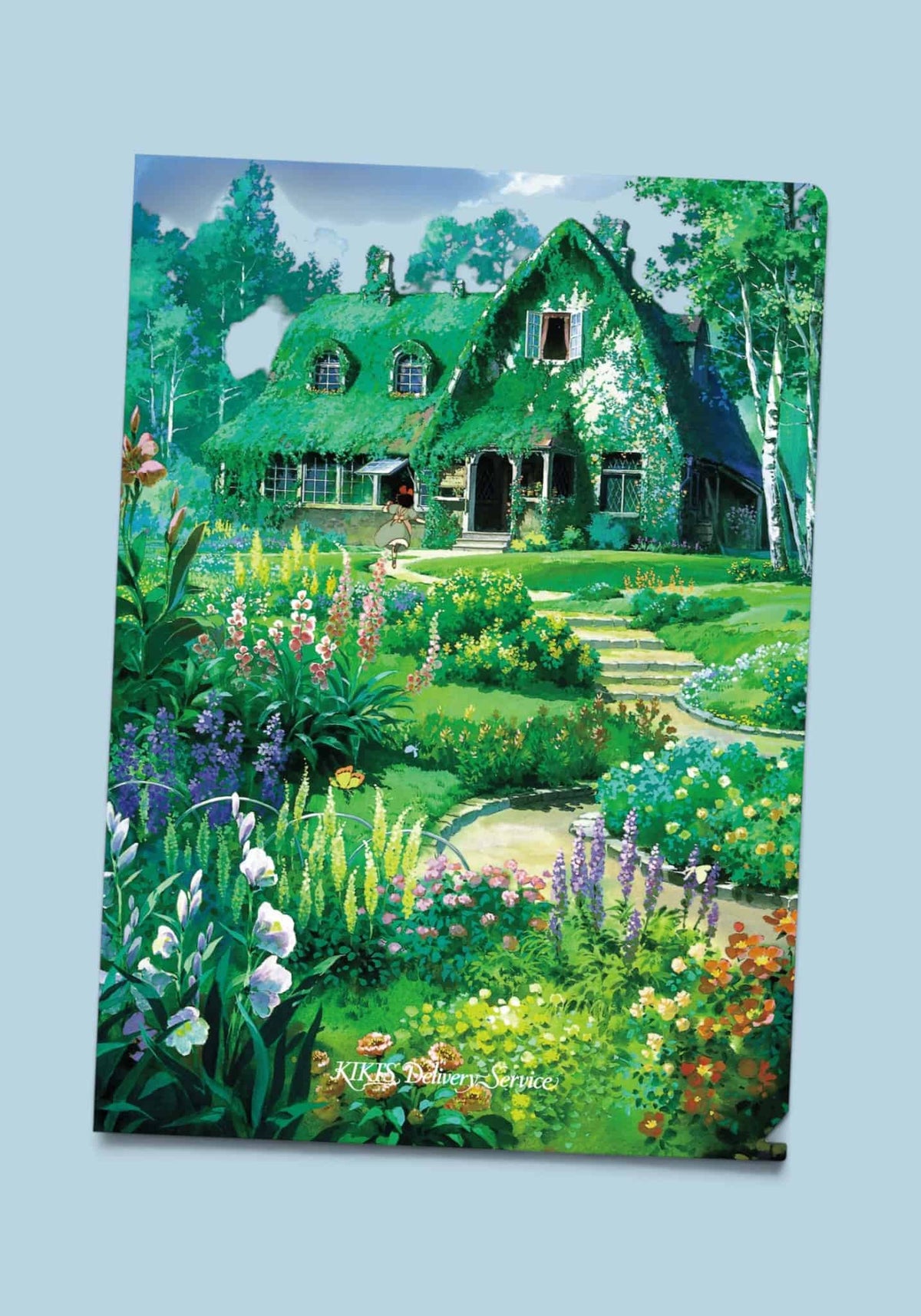 Movic Kiki's Delivery Service A4 Clear Document Folder (Kiki's House)
