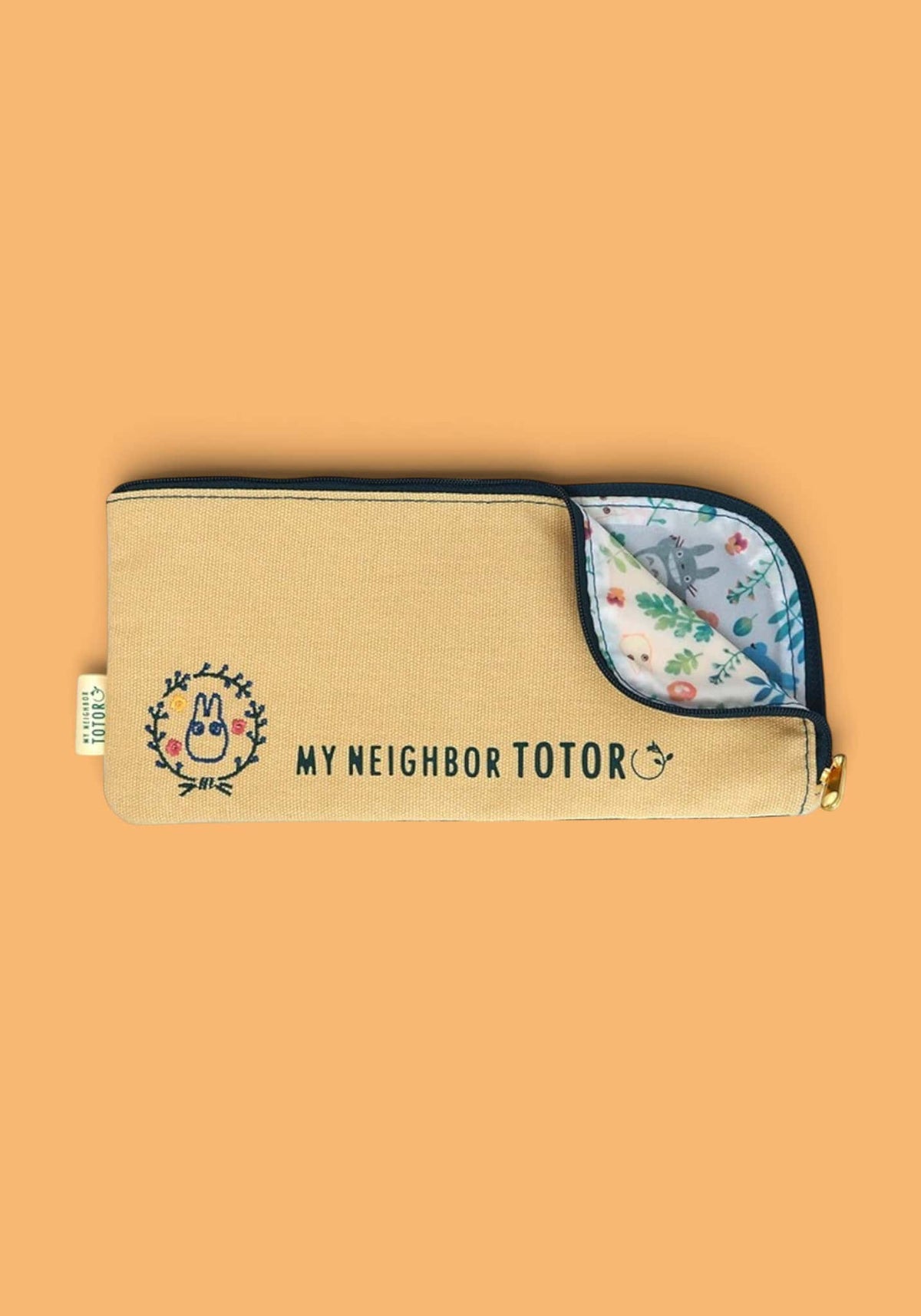 Movic My Neighbor Totoro Pen Case (Colorful Leaves)