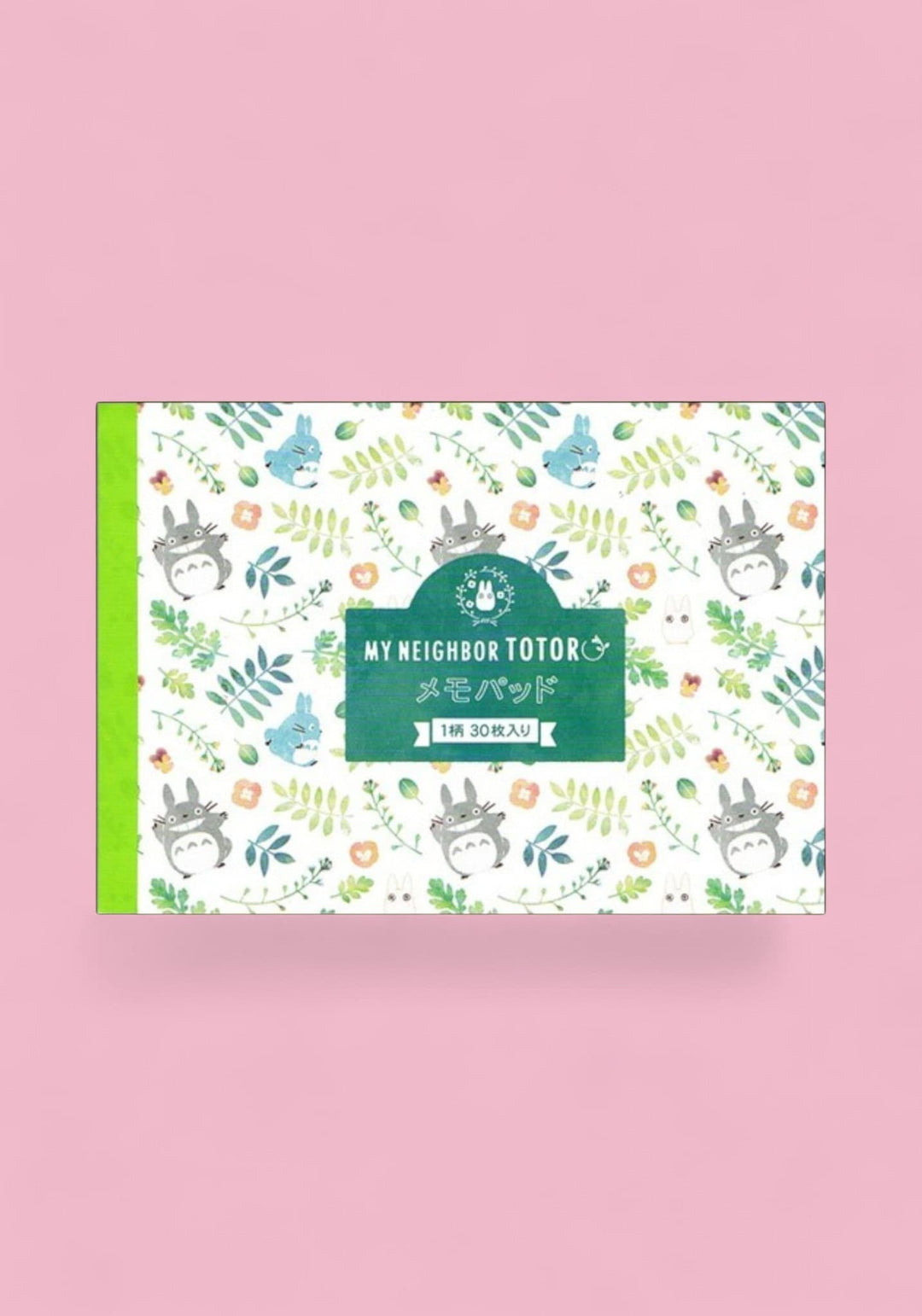 Movic My Neighbor Totoro Large Memo Pad (Colorful Leaves)