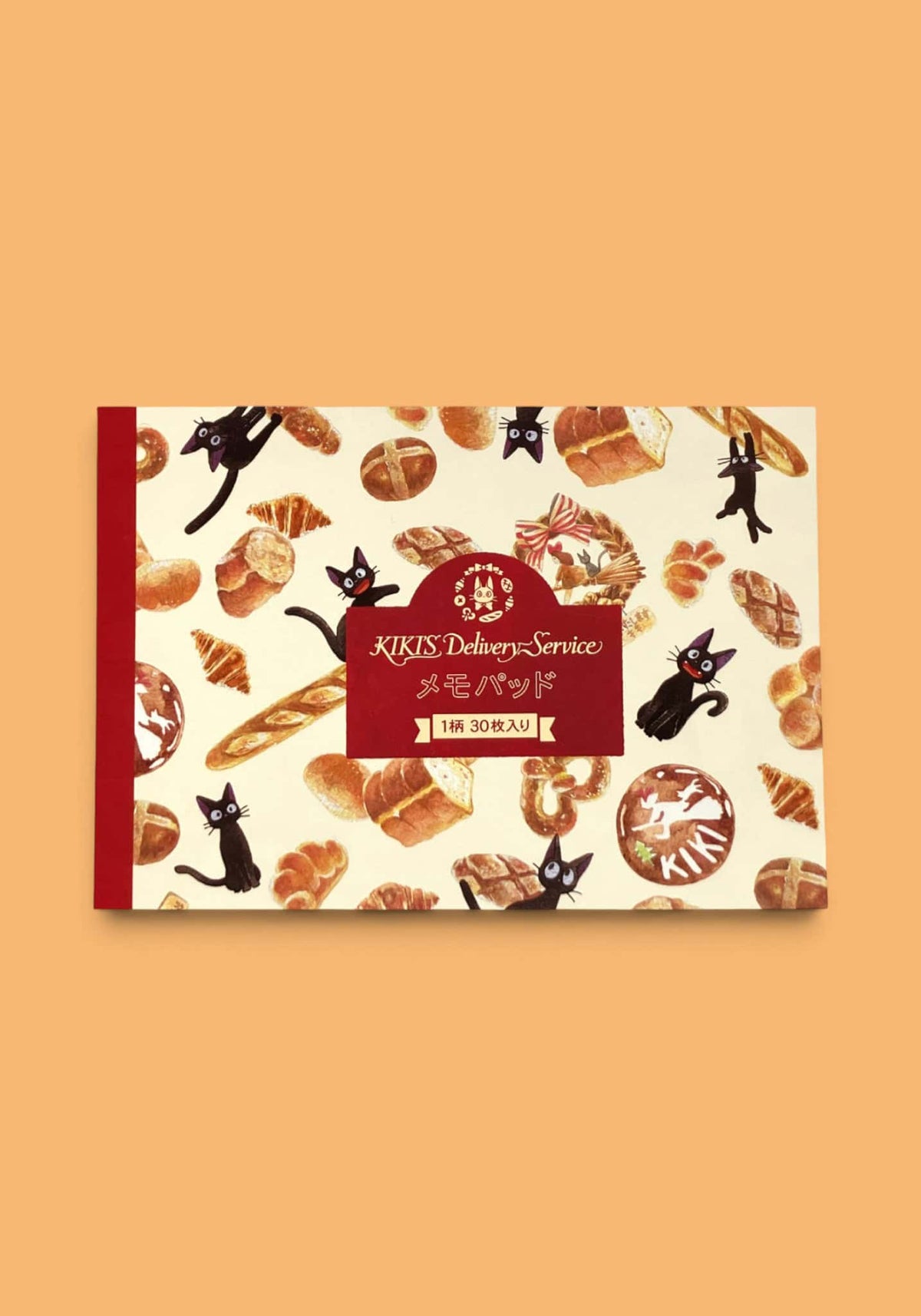 Movic Kiki's Delivery Service Large Memo Pad (Bread)