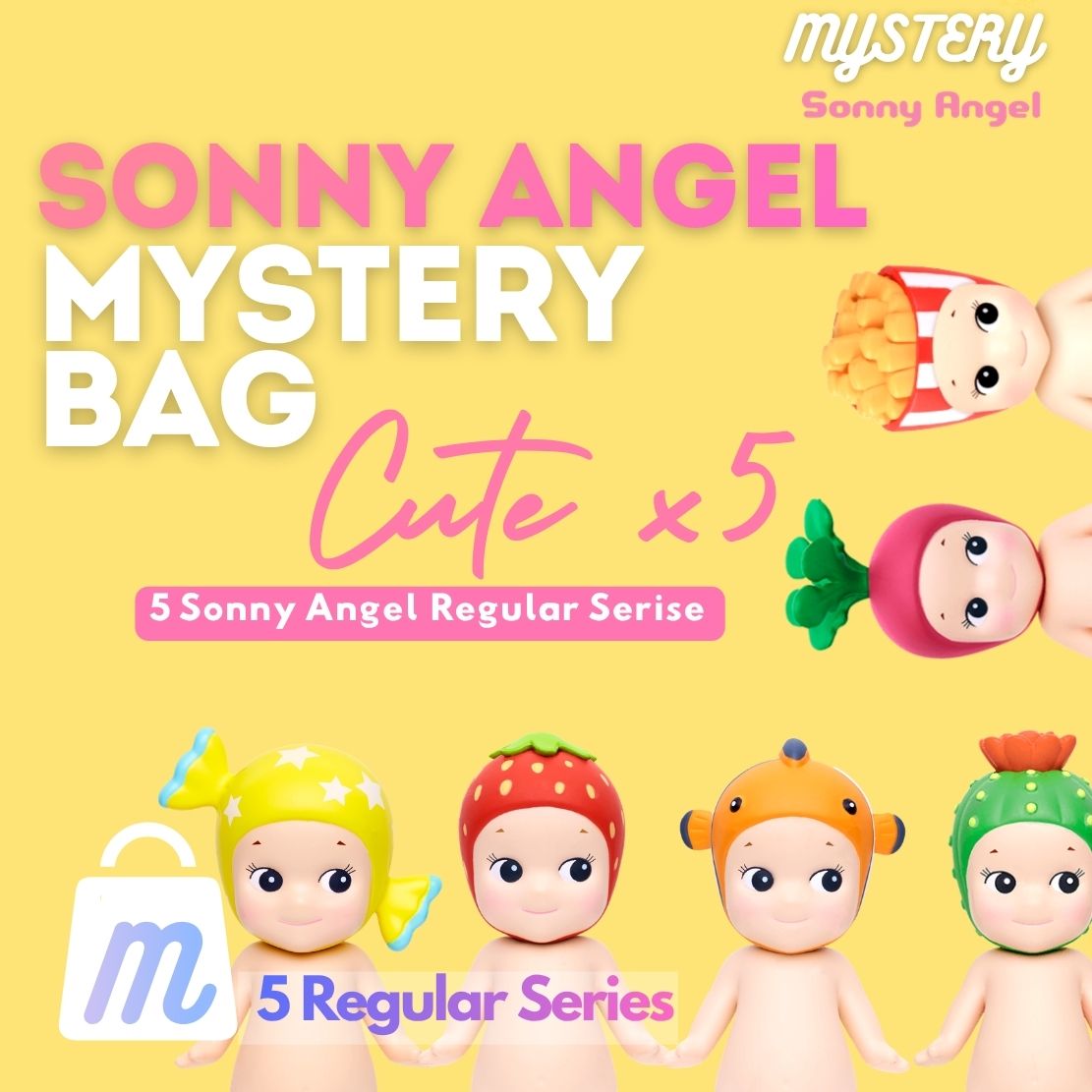 Sonny Angel Cute x5 Mystery Bag